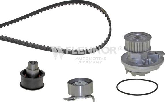 Flennor FP04257V - Водяний насос + комплект зубчатого ременя autozip.com.ua