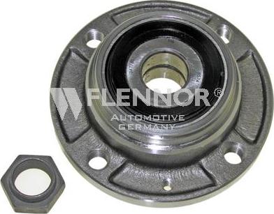 Flennor FR691227 - Комплект підшипника маточини колеса autozip.com.ua