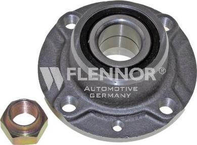 Flennor FR891207 - Комплект підшипника маточини колеса autozip.com.ua