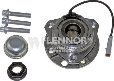 Flennor FR290510 - Комплект підшипника маточини колеса autozip.com.ua
