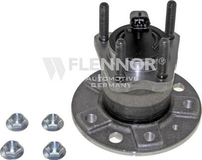 Flennor FR291516 - Комплект підшипника маточини колеса autozip.com.ua