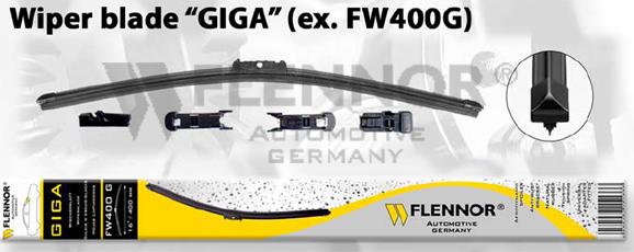 Flennor FW480G - Щітка склоочисника autozip.com.ua