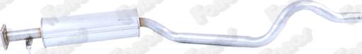 Fonos 617400 - Середній глушник вихлопних газів autozip.com.ua