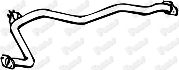 Fonos 06237 - Труба вихлопного газу autozip.com.ua