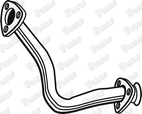 Fonos 14192 - Труба вихлопного газу autozip.com.ua