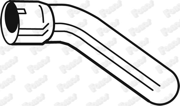 Fonos 10689 - Труба вихлопного газу autozip.com.ua