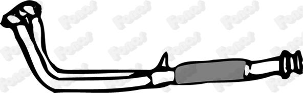 Fonos 12685 - Труба вихлопного газу autozip.com.ua