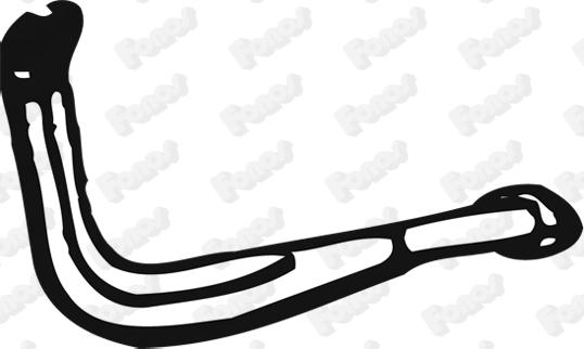 Fonos 319120 - Труба вихлопного газу autozip.com.ua