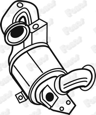 Fonos 20886 - Попередній каталізатор autozip.com.ua