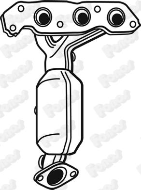 Fonos 28693 - Каталізатор autozip.com.ua