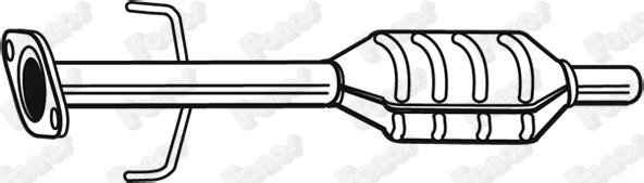 Fonos 28677 - Каталізатор autozip.com.ua