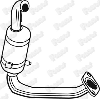 Fonos 28024 - Каталізатор autozip.com.ua