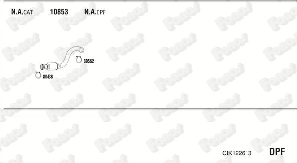 Fonos CIK122613 - Система випуску ОГ autozip.com.ua