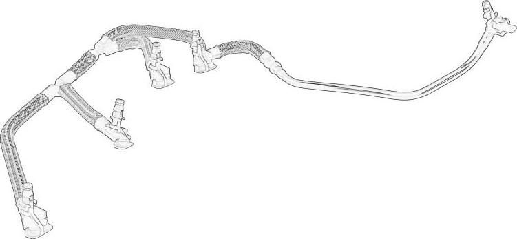 FORD 1872025 - Шланг, витік палива autozip.com.ua