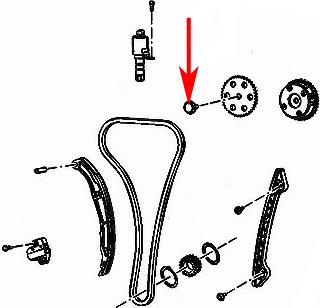 FORD 1342409 - Комплект ланцюга приводу распредвала autozip.com.ua