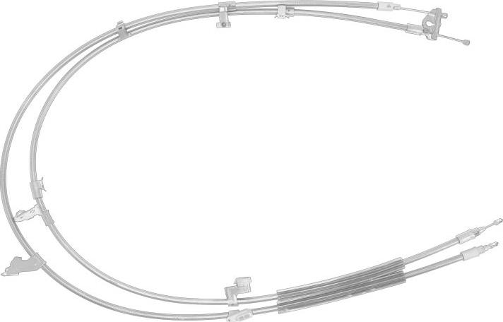 FORD 2074151 - Трос, гальмівна система autozip.com.ua
