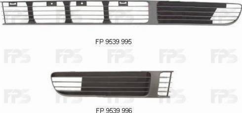 FPS FP 9539 996 - Решітка вентилятора, буфер autozip.com.ua