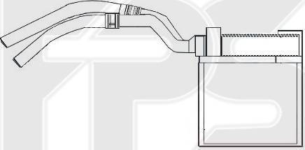 FPS FP 44 N33 - Теплообмінник, опалення салону autozip.com.ua