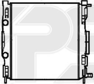 FPS FP 56 A398 - Радіатор, охолодження двигуна autozip.com.ua