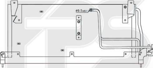 FPS FP 52 K136-X - Конденсатор, кондиціонер autozip.com.ua