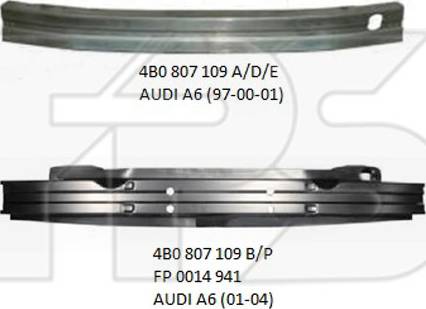 FPS FP 0014 941 - Підсилювач бампера autozip.com.ua