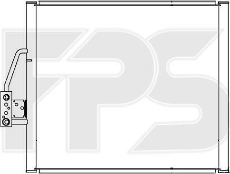FPS FP 14 K12 - Конденсатор, кондиціонер autozip.com.ua