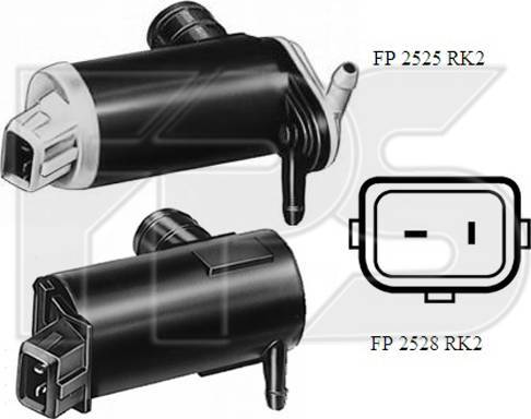 FPS FP 2525 RK2 - Водяний насос, система очищення вікон autozip.com.ua