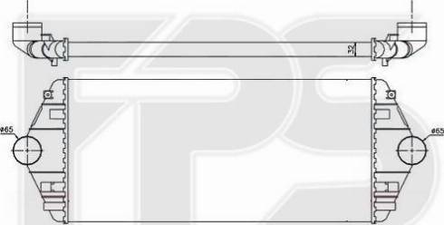 FPS FP 20 T07 - Интеркулер autozip.com.ua