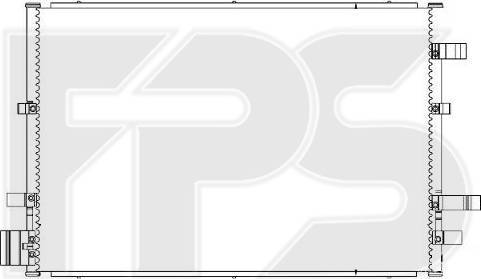 FPS FP 28 K84 - Конденсатор, кондиціонер autozip.com.ua
