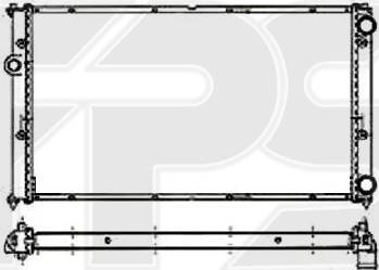 FPS FP 74 A503-X - Радіатор, охолодження двигуна autozip.com.ua