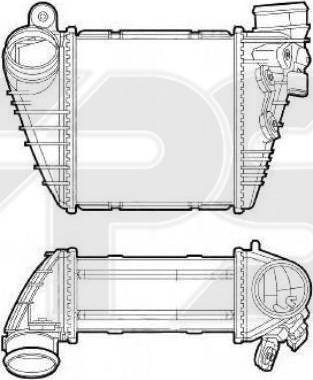 FPS FP 74 T65-X - Интеркулер autozip.com.ua