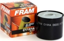 FRAM C1191A - Паливний фільтр autozip.com.ua
