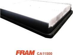 FRAM CA11500 - Повітряний фільтр autozip.com.ua