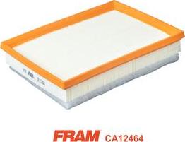 FRAM CA12464 - Повітряний фільтр autozip.com.ua