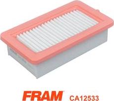 FRAM CA12533 - Повітряний фільтр autozip.com.ua