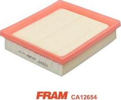 FRAM CA12654 - Повітряний фільтр autozip.com.ua