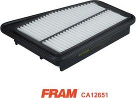 FRAM CA12651 - Повітряний фільтр autozip.com.ua