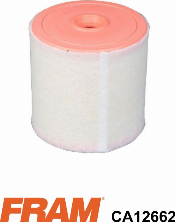 FRAM CA12662 - Повітряний фільтр autozip.com.ua