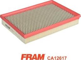 FRAM CA12617 - Повітряний фільтр autozip.com.ua