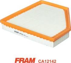 FRAM CA12142 - Повітряний фільтр autozip.com.ua