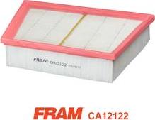 FRAM CA12122 - Повітряний фільтр autozip.com.ua