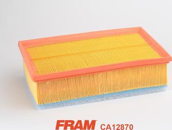 FRAM CA12870 - Повітряний фільтр autozip.com.ua