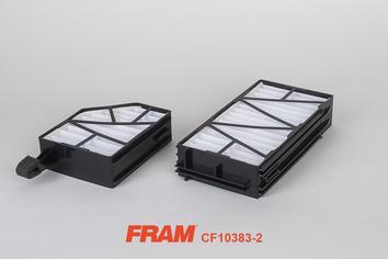 FRAM CF10383-2 - Фільтр, повітря у внутрішній простір autozip.com.ua