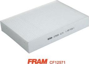 FRAM CF12571 - Фільтр, повітря у внутрішній простір autozip.com.ua
