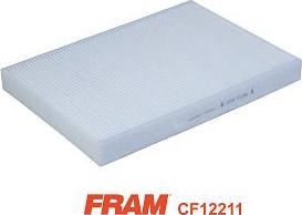 FRAM CF12211 - Фільтр, повітря у внутрішній простір autozip.com.ua