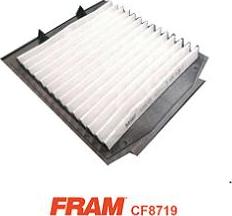 FRAM CF8719 - Фільтр, повітря у внутрішній простір autozip.com.ua