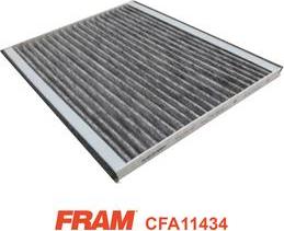 FRAM CFA11434 - Фільтр, повітря у внутрішній простір autozip.com.ua