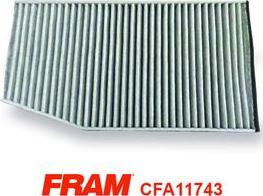 FRAM CFA11743 - Фільтр, повітря у внутрішній простір autozip.com.ua