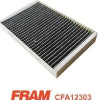 FRAM CFA12303 - Фільтр, повітря у внутрішній простір autozip.com.ua