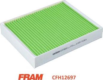 FRAM CFH12697 - Фільтр, повітря у внутрішній простір autozip.com.ua